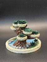 Diorama Baum am See, handbemalt, **Einzelstück**
