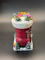 Nikolaus-Schuh-Haus, handbemalt, **Einztelstück**