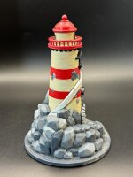 Leuchtturm, handbemalt, **Einzelstück**