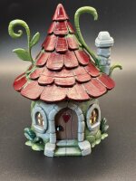 verwachsenes Steinhaus, handbemalt, **Einzelstück** (Fehldruck)