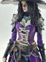 Kampfmagierin / Hexe, handbemalt